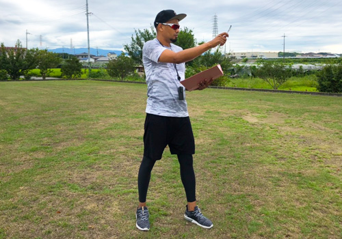 大阪での内田コーチの野球個人レッスン・野球個人指導・野球家庭教師