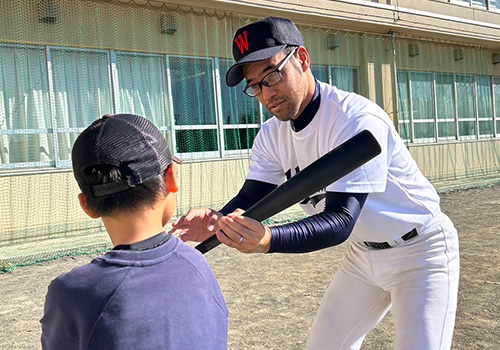 渡邊コーチの野球個人レッスン・野球個人指導・野球家庭教師